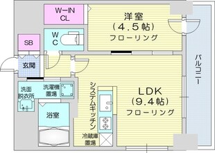 サムティ桑園レジデンスの物件間取画像